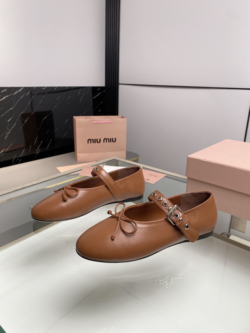 Miu Miu flat shoes